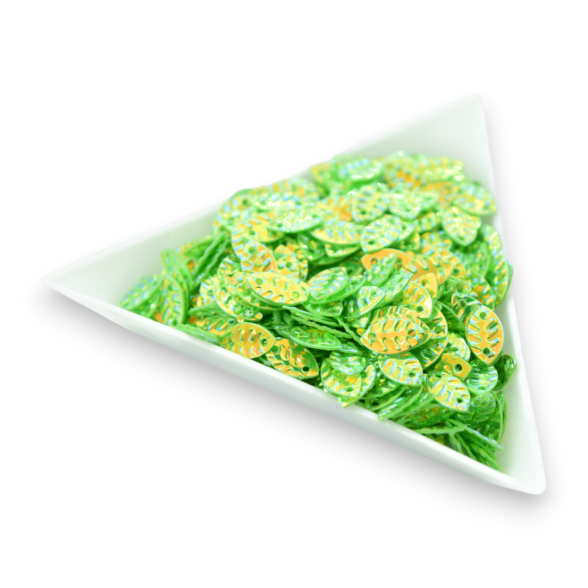 Green Leaves - Sequin Mix